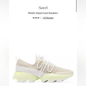 Sorel Kinetic Impact Lace Sneakers